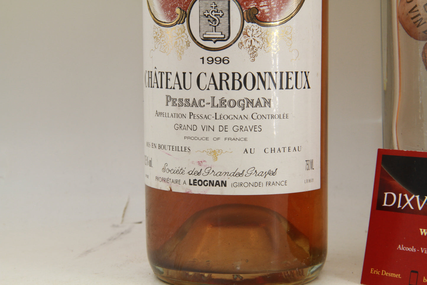 Chateau Carbonnieux  Grand Cru Classé de Graves     1996