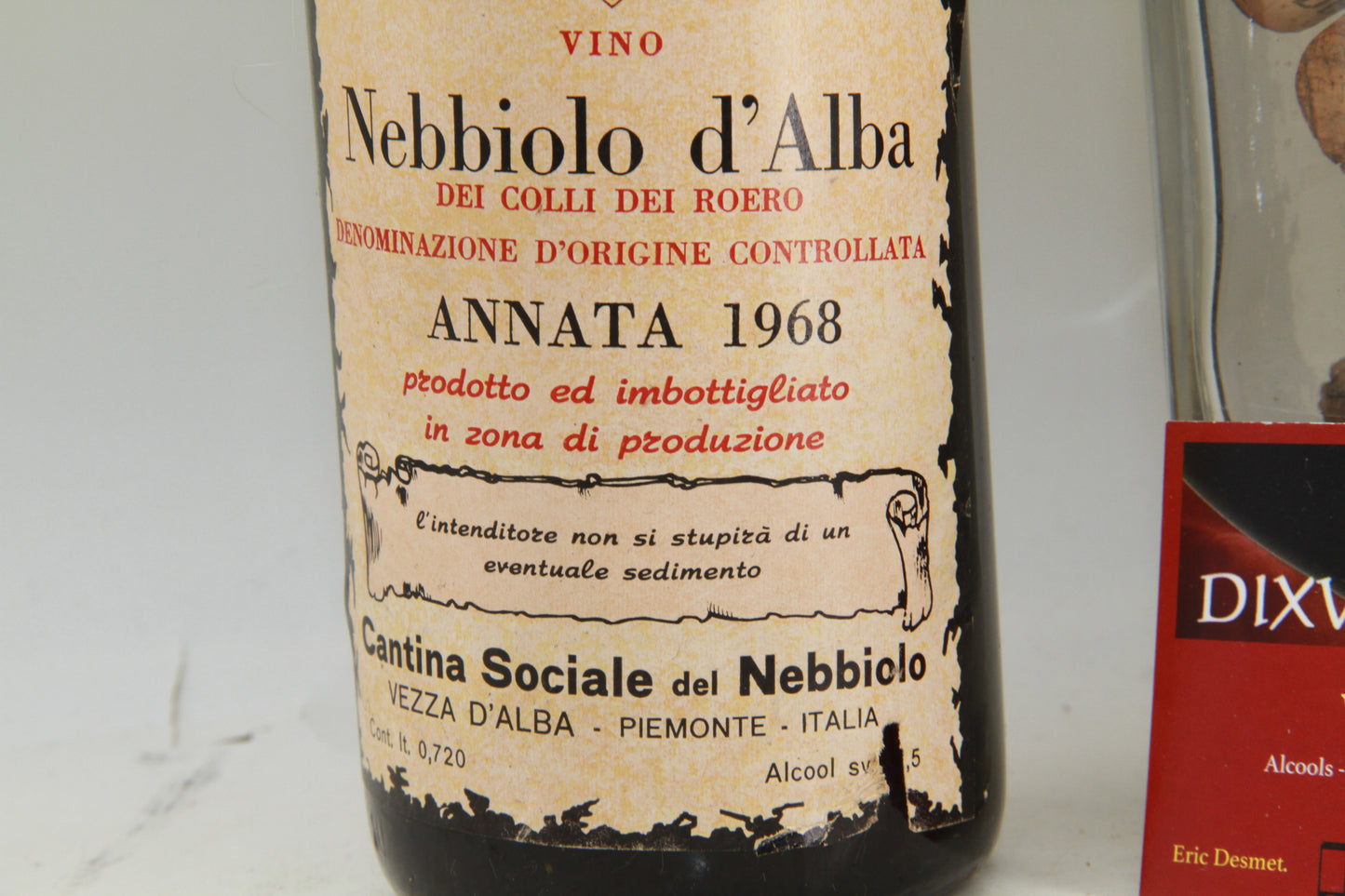 Nebbiolo D'Alba  1968. Cantina Sociale Del Nebbiolo