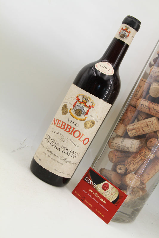 Nebbiolo D'Alba  1967. Cantina Sociale Del Barbera d'Alba