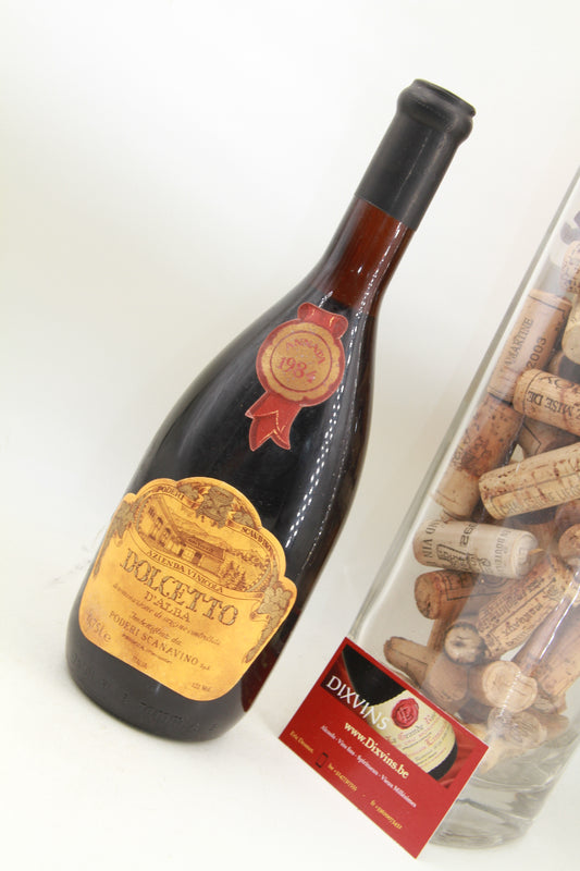 Dolcetto D'Alba. 1984  Poderi Scanavino