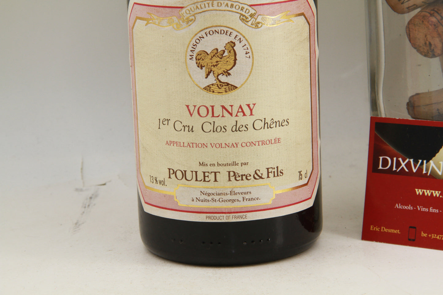 Volnay 1er Cru  "Clos des Chênes " 2004.   Poulet Père et Fils