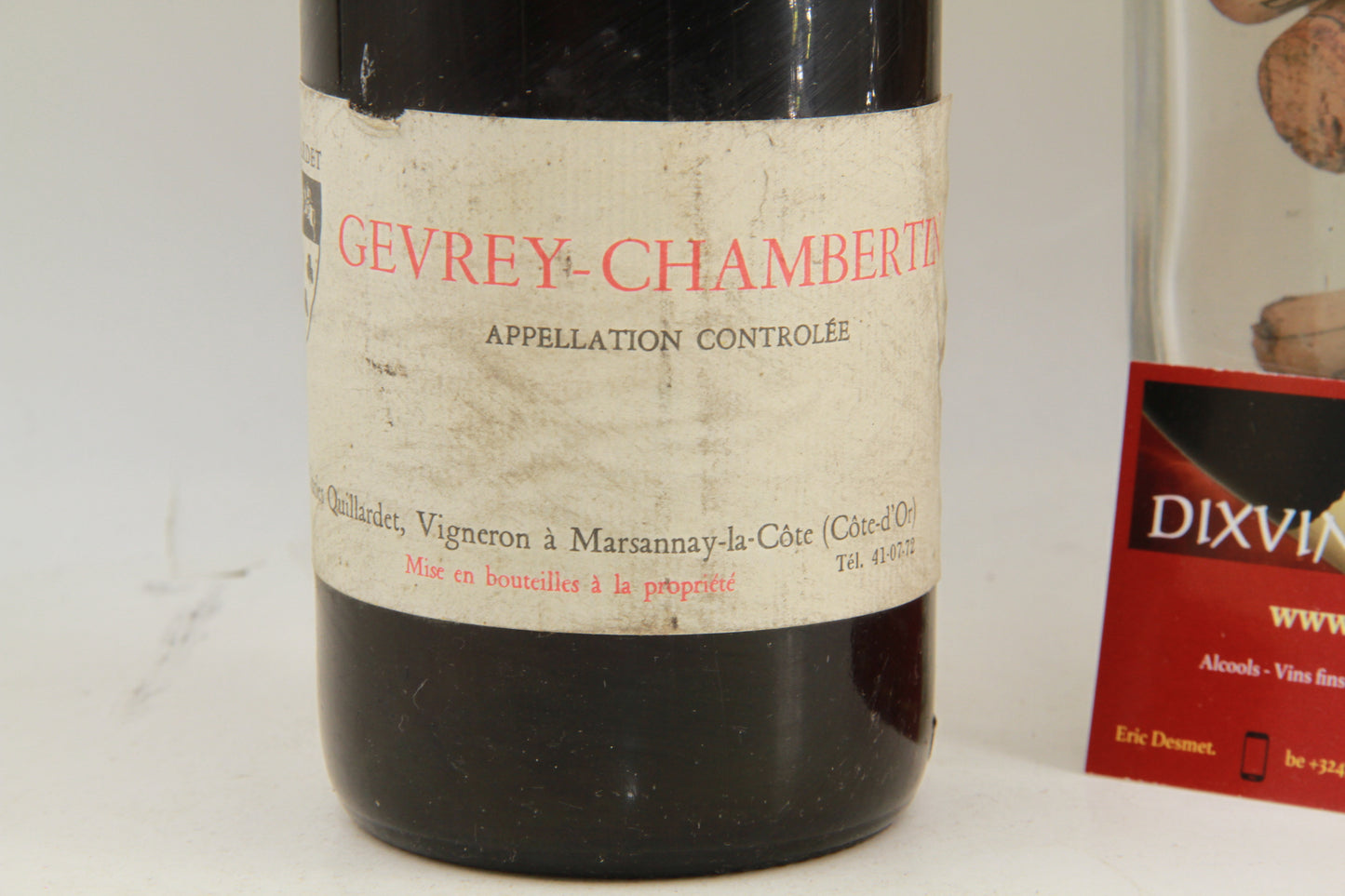 Gevrey Chambertin 1979. Charles Quillardet