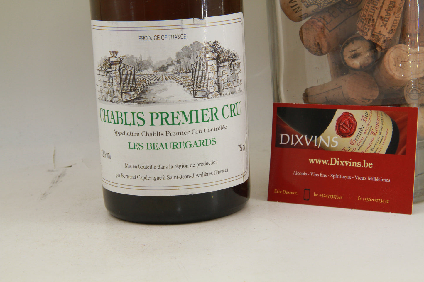 Chablis 1er Cru "Les Beauregards" 1995. B Capdevigne