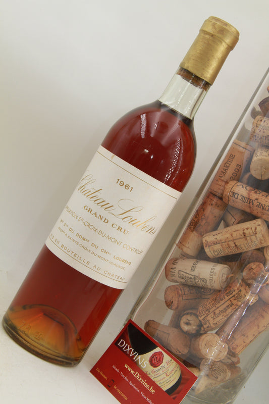 Chateau Loubens Grand Cru  Sainte Croix Du mont.   1961