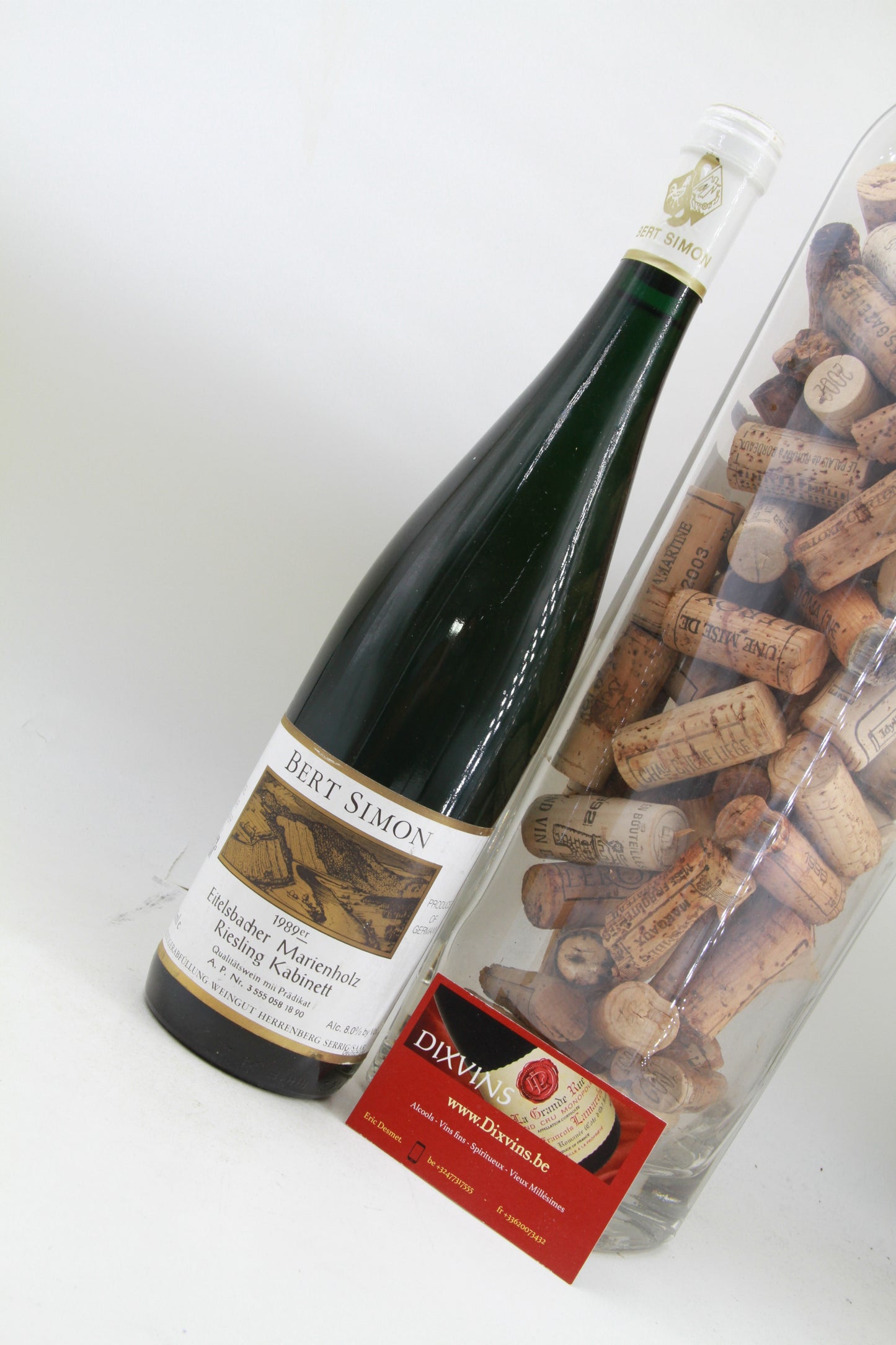 Eitelsbacher Marienholz Reisling   Kabinett  Bert Simon.  1989