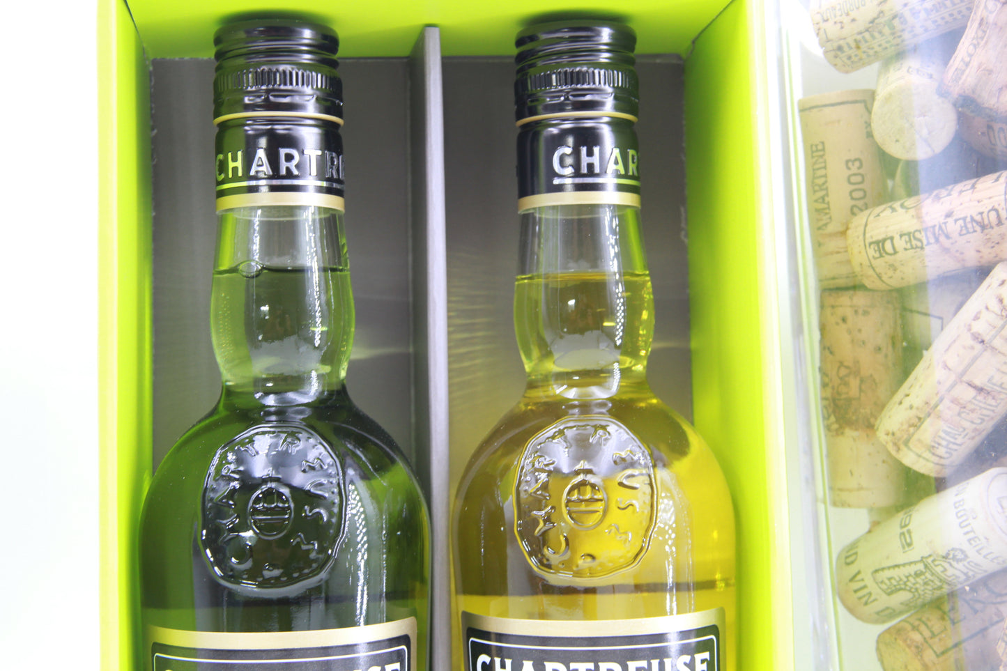 Coffret Dégustation  Chartreuse Père Chartreux   Jaune et verte. 2023