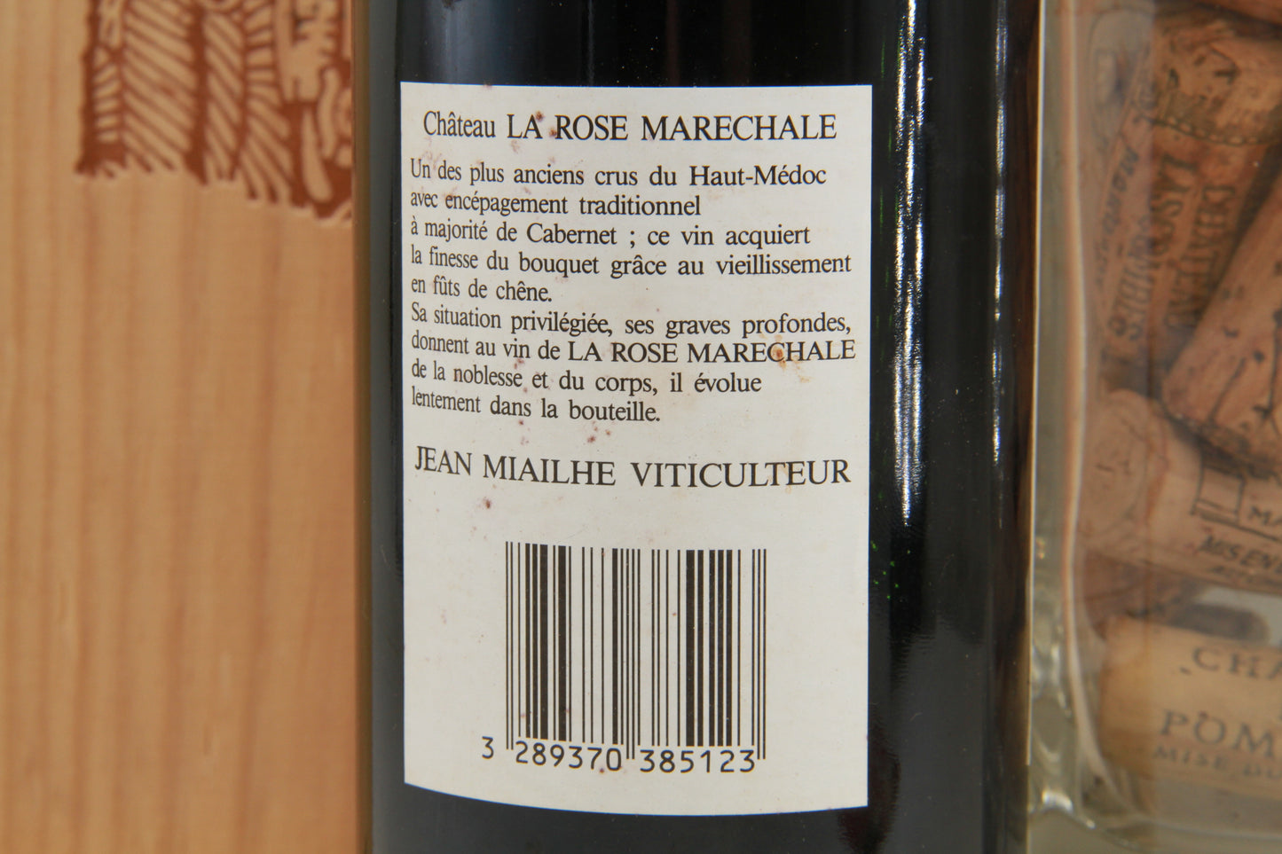 Chateau La Rose Maréchale Haut Médoc 1985