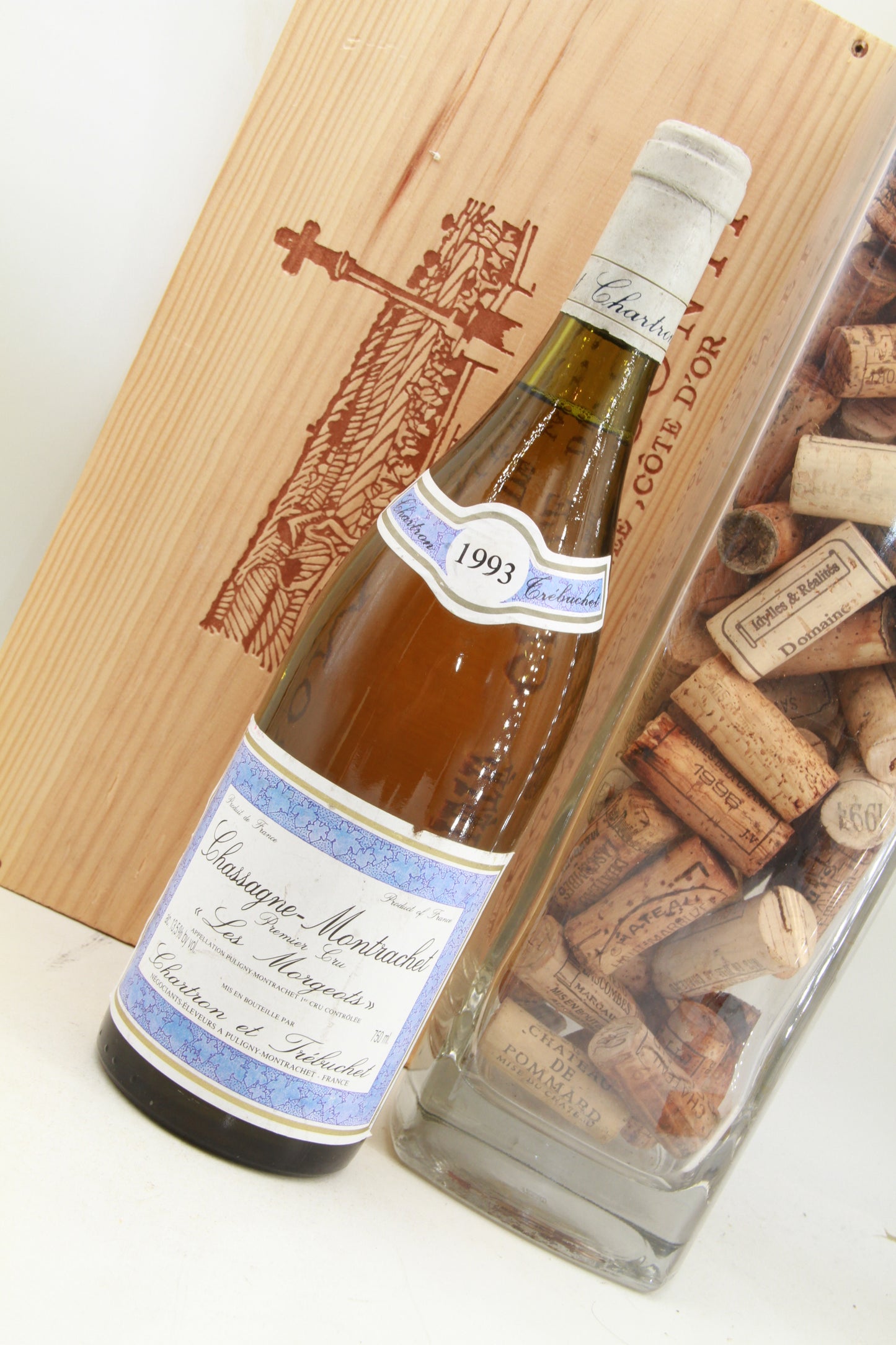 Chassagne Montrachet 1er Cru "Les Morgeots "  Chartron Trébuchet 1993