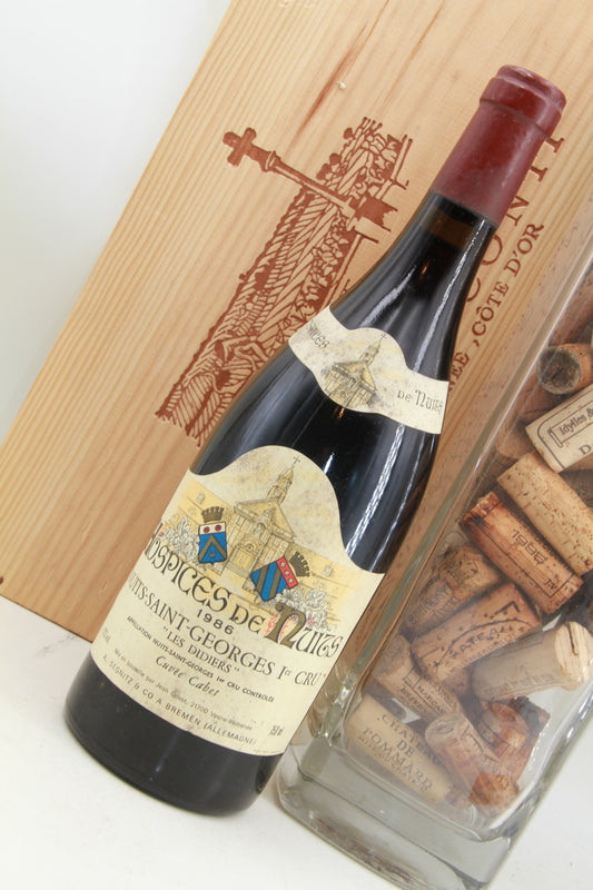 Nuits Saint Georges 1er Cru "Les Didiers" Hospices de Nuits 1986 Jean Grivot