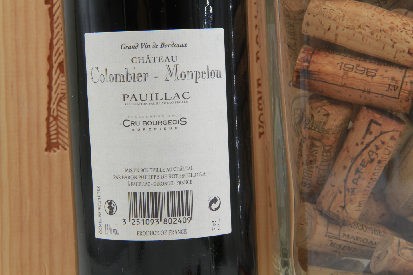 Chateau Colombier Monpelou  Pauillac  2007