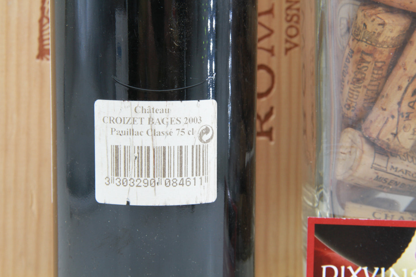 Chateau Croizet Bages. Grand Cru Classé Pauillac 2003