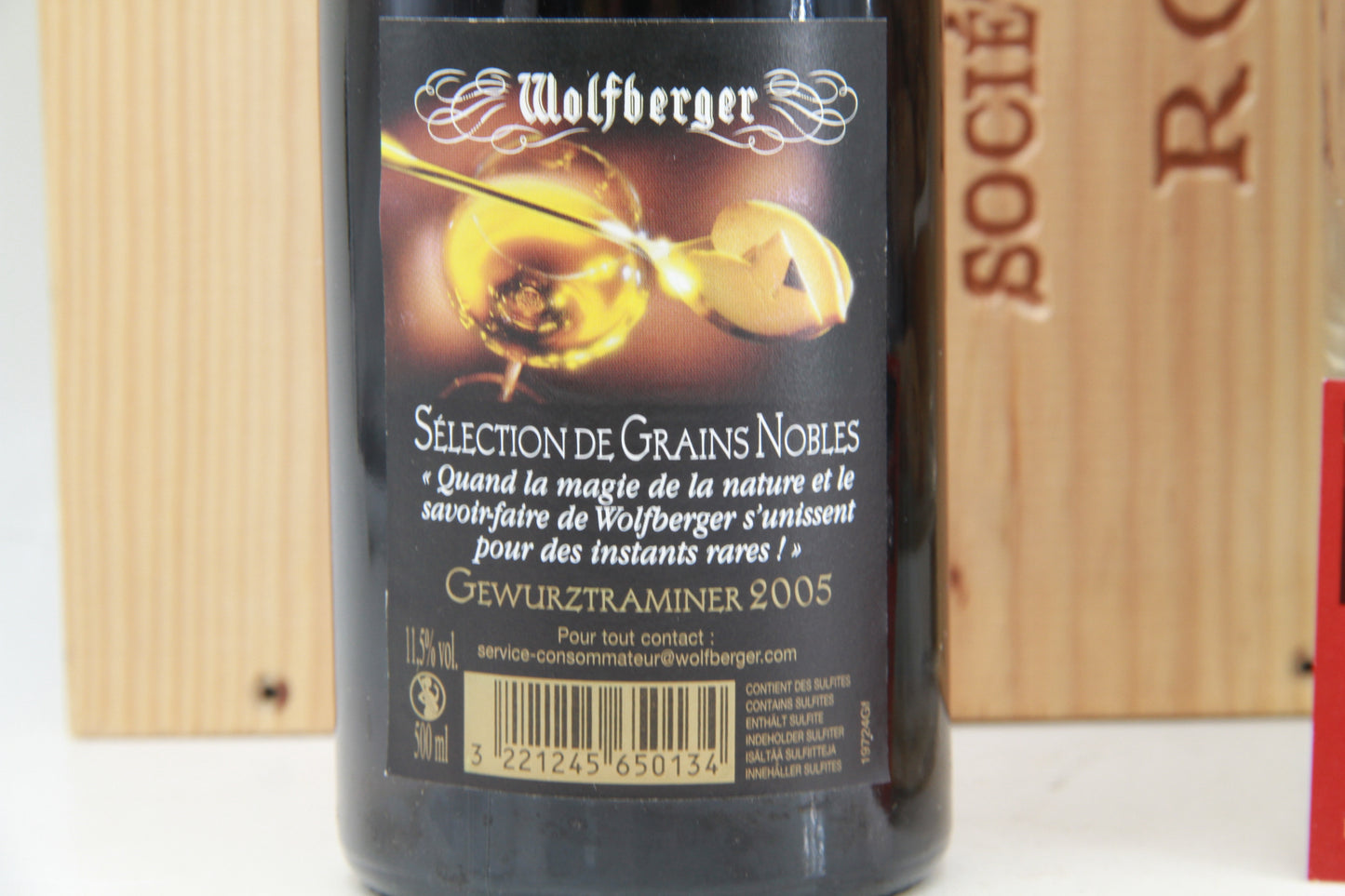 Gewurztraminer  Séléction de Grains Nobles   Wolfberger. 2005