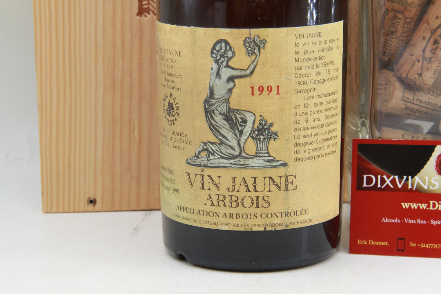 Vin Jaune  Arbois  Henri Maire 1991