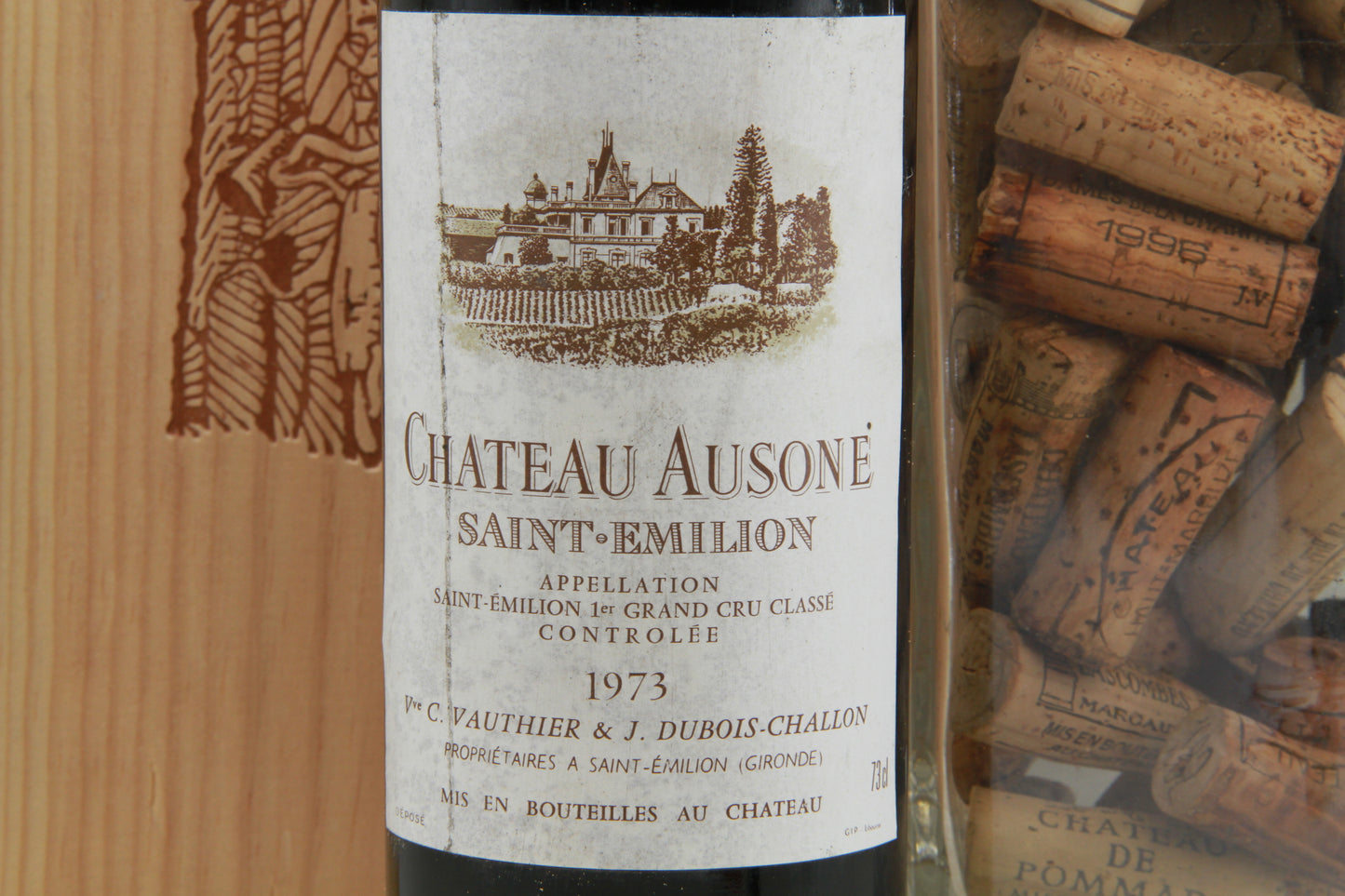 Chateau Ausone 1er Grand Cru Classé Saint Émilion 1973
