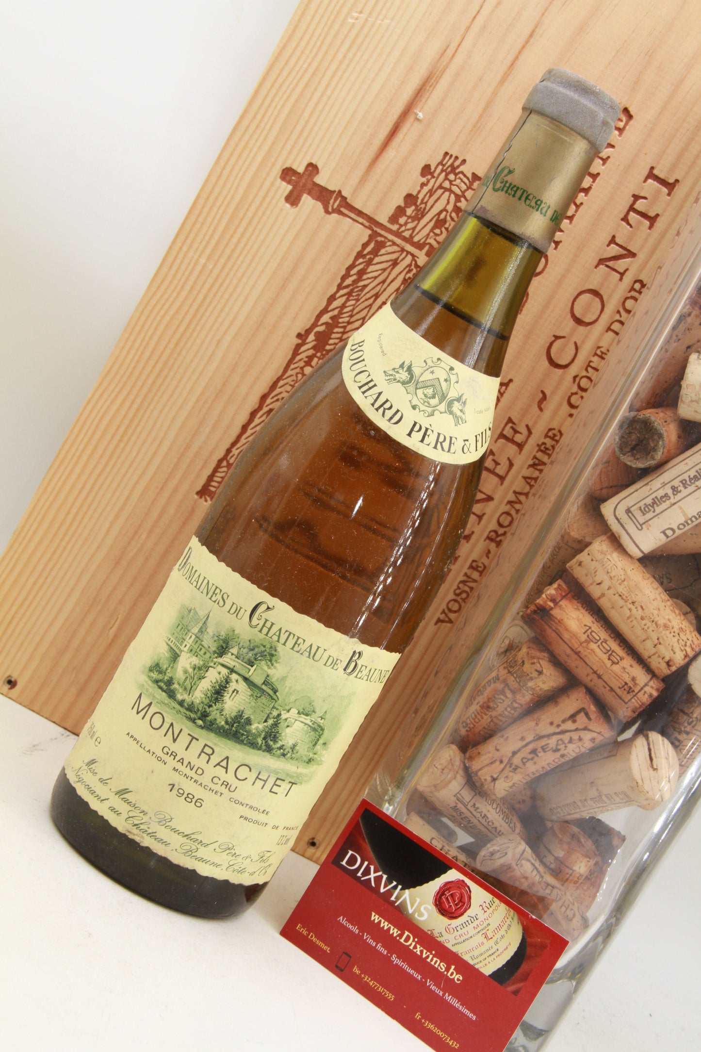 Montrachet "Grand Cru "Bouchard Père&Fils Chateau De Beaune  1986