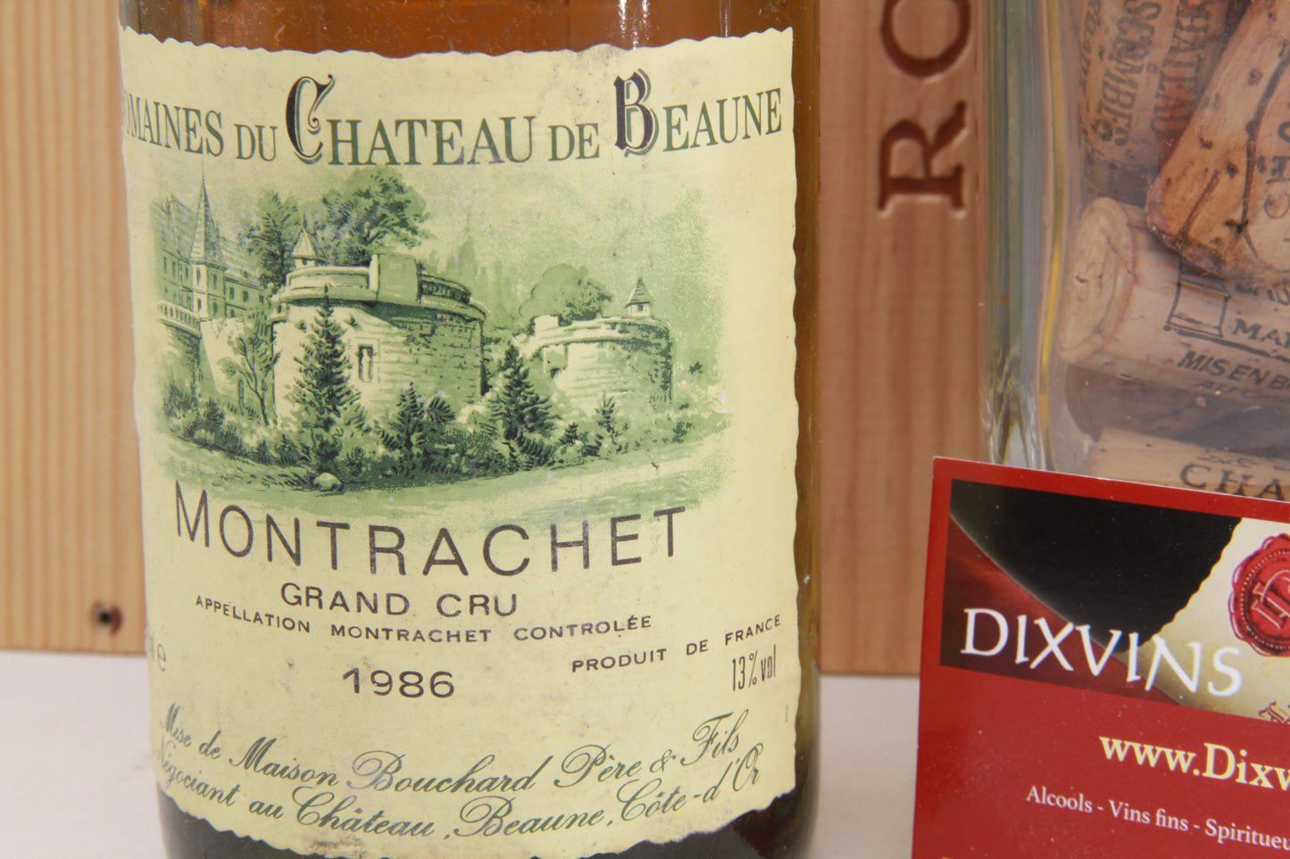Montrachet "Grand Cru "Bouchard Père&Fils Chateau De Beaune  1986