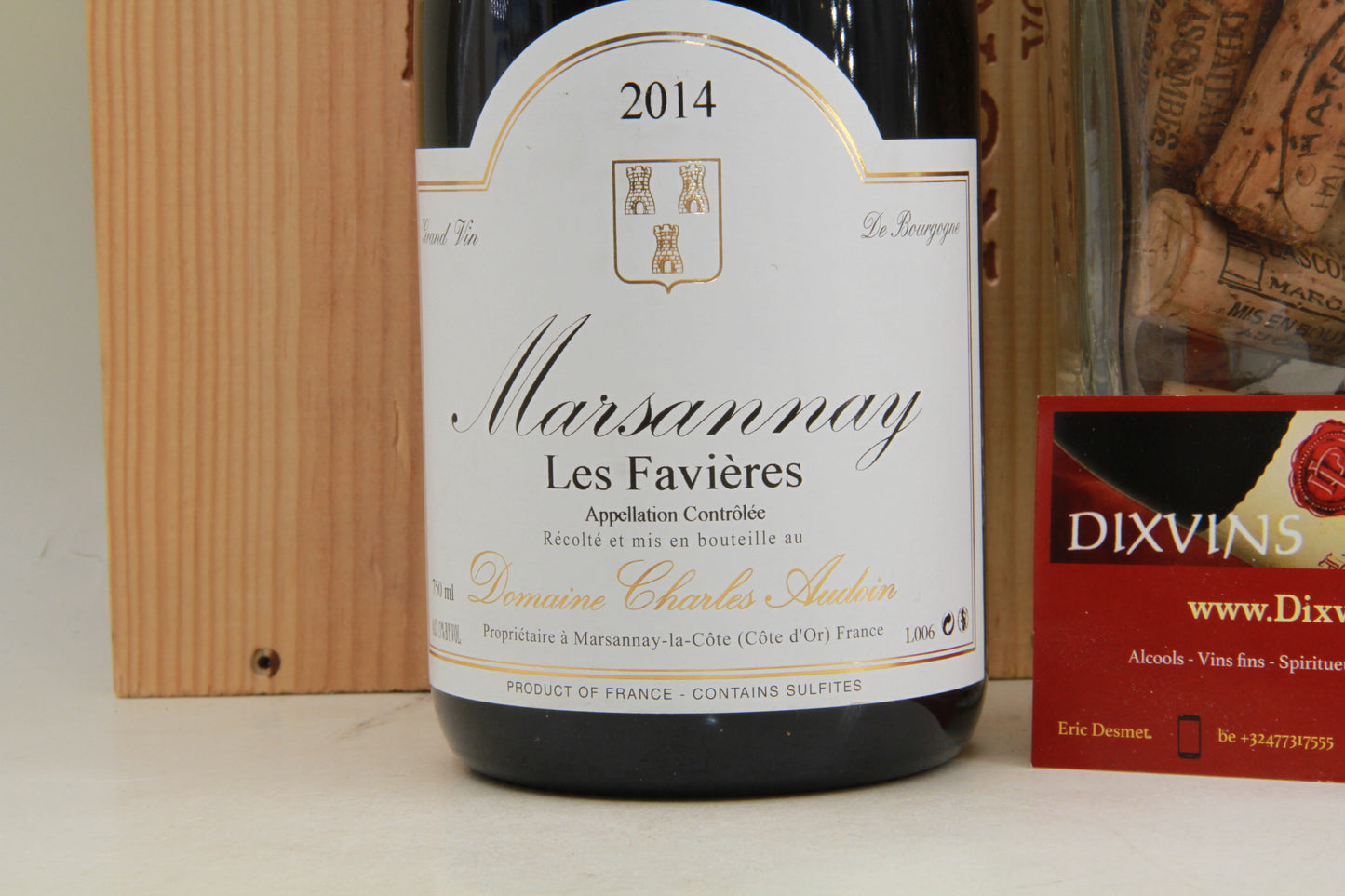 Marsannay "Les Favières  " 2014 Domaine Charles Audoin