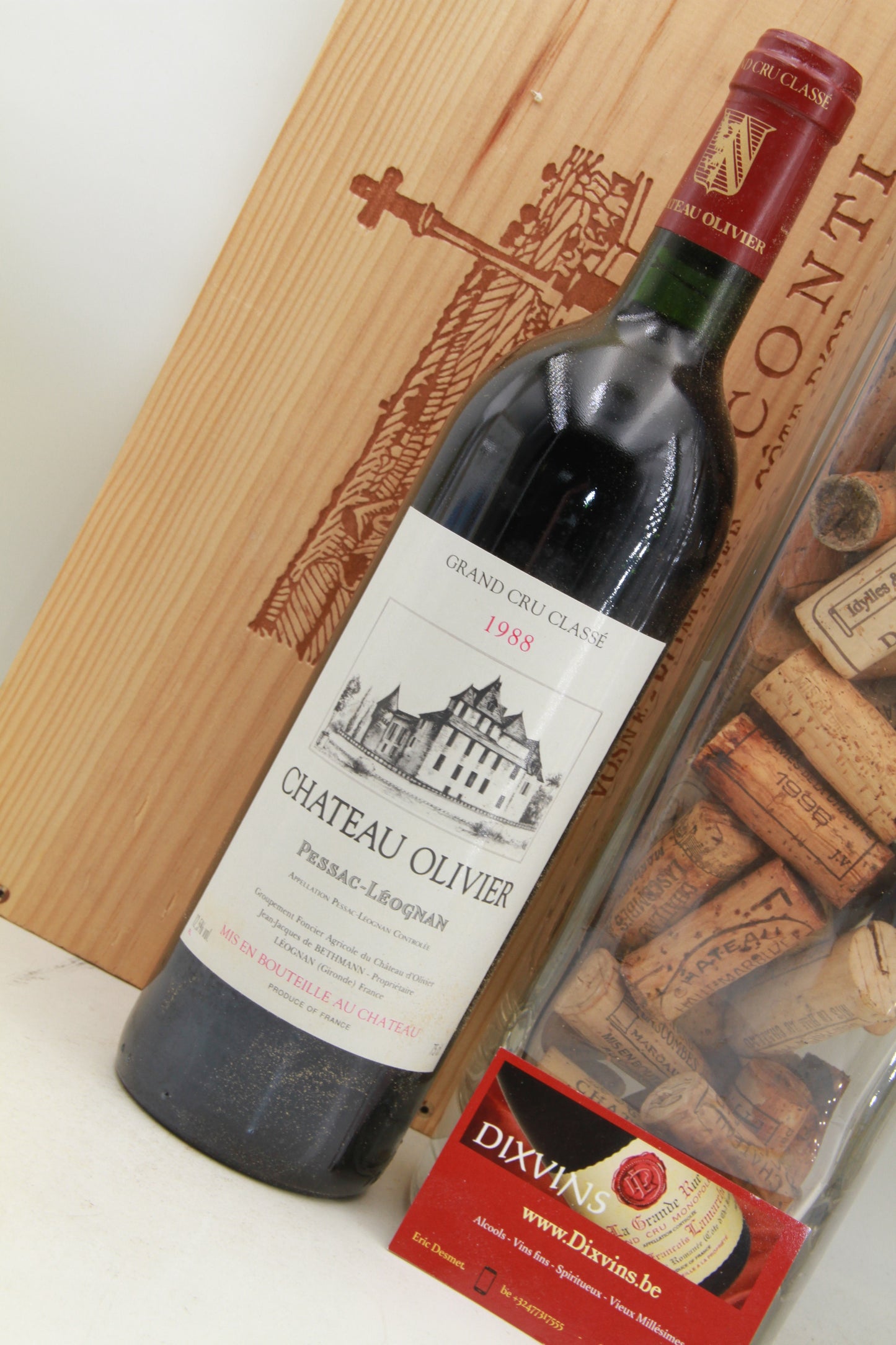 - Chateau Olivier   ** 1988 **  Grand Cru Classé Pessac Léognan