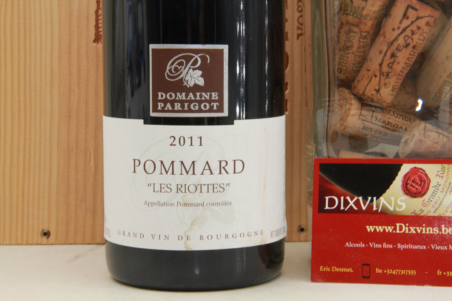 Pommard " Les Riottes " Domaine Parigot.  2011