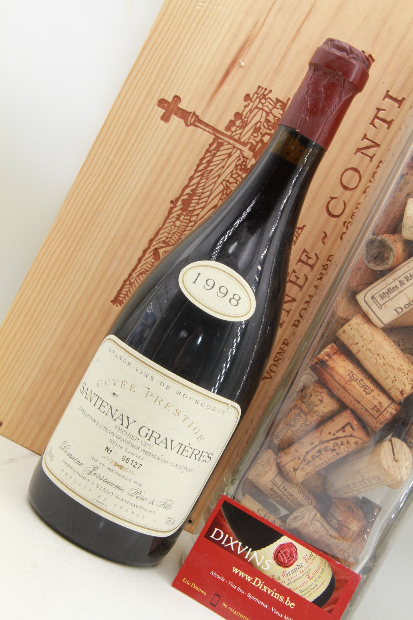 Santenay 1er Cru "Gravières " 1998 Domaine Jessiaume