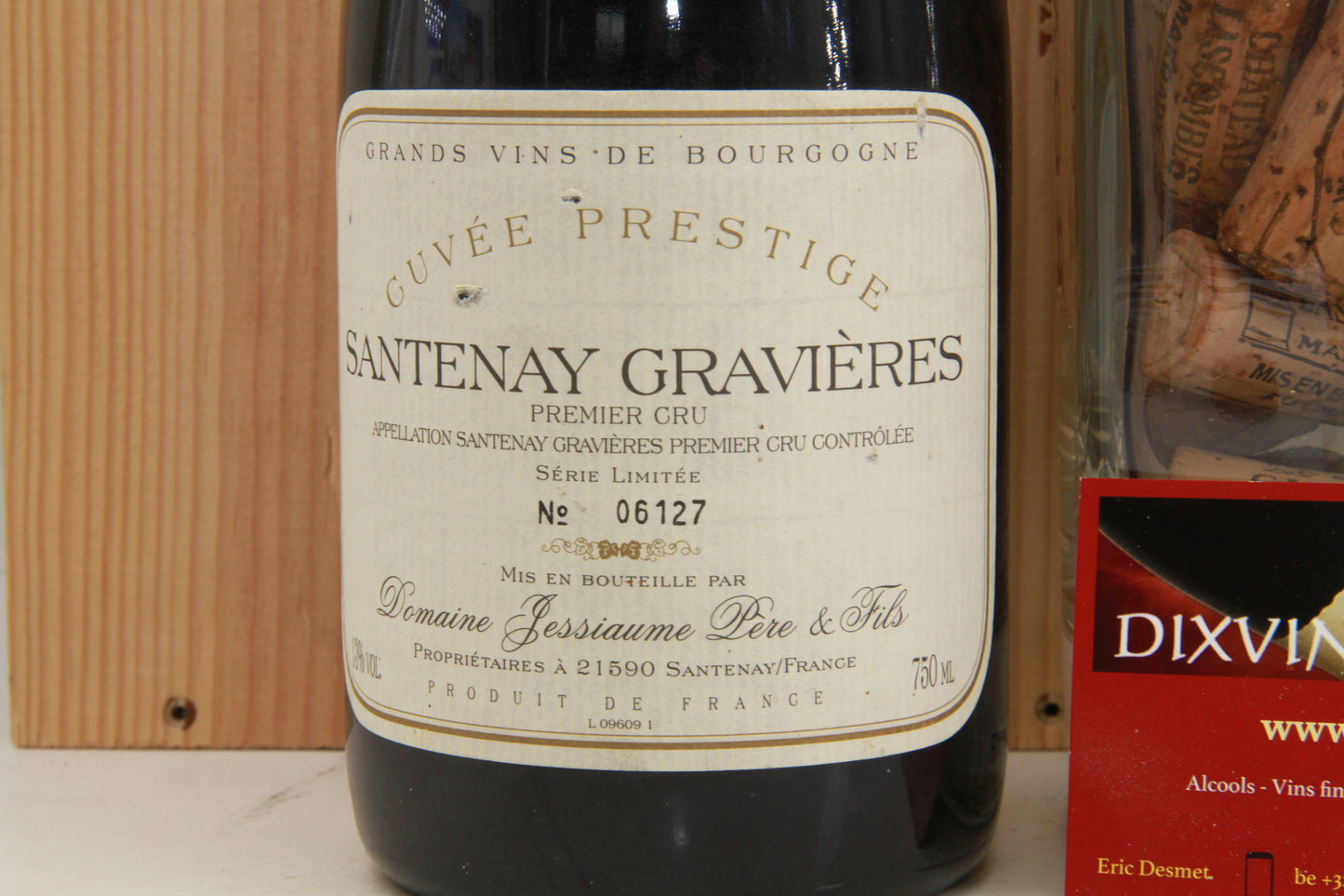 Santenay 1er Cru "Gravières " 1998 Domaine Jessiaume