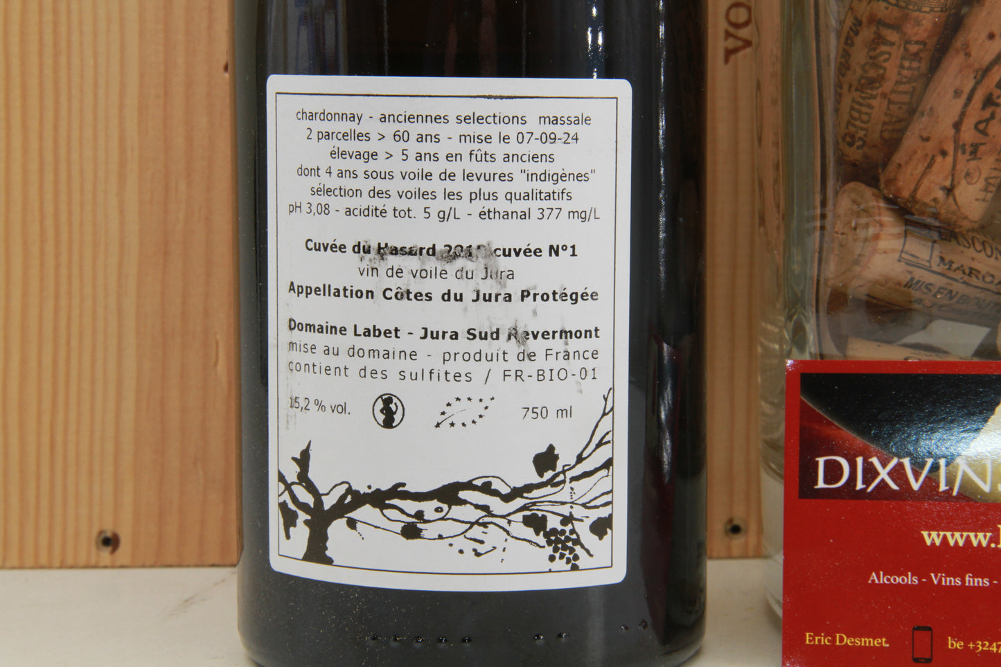 Chardonnay du Hasard  2018.  Domaine Labet