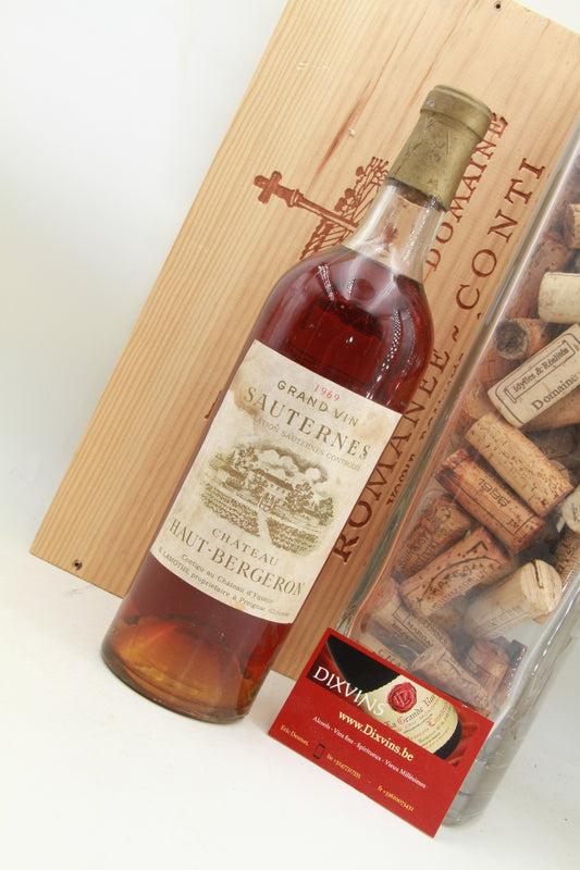 Chateau Haut Bergeron    ** 1969 ** Sauternes