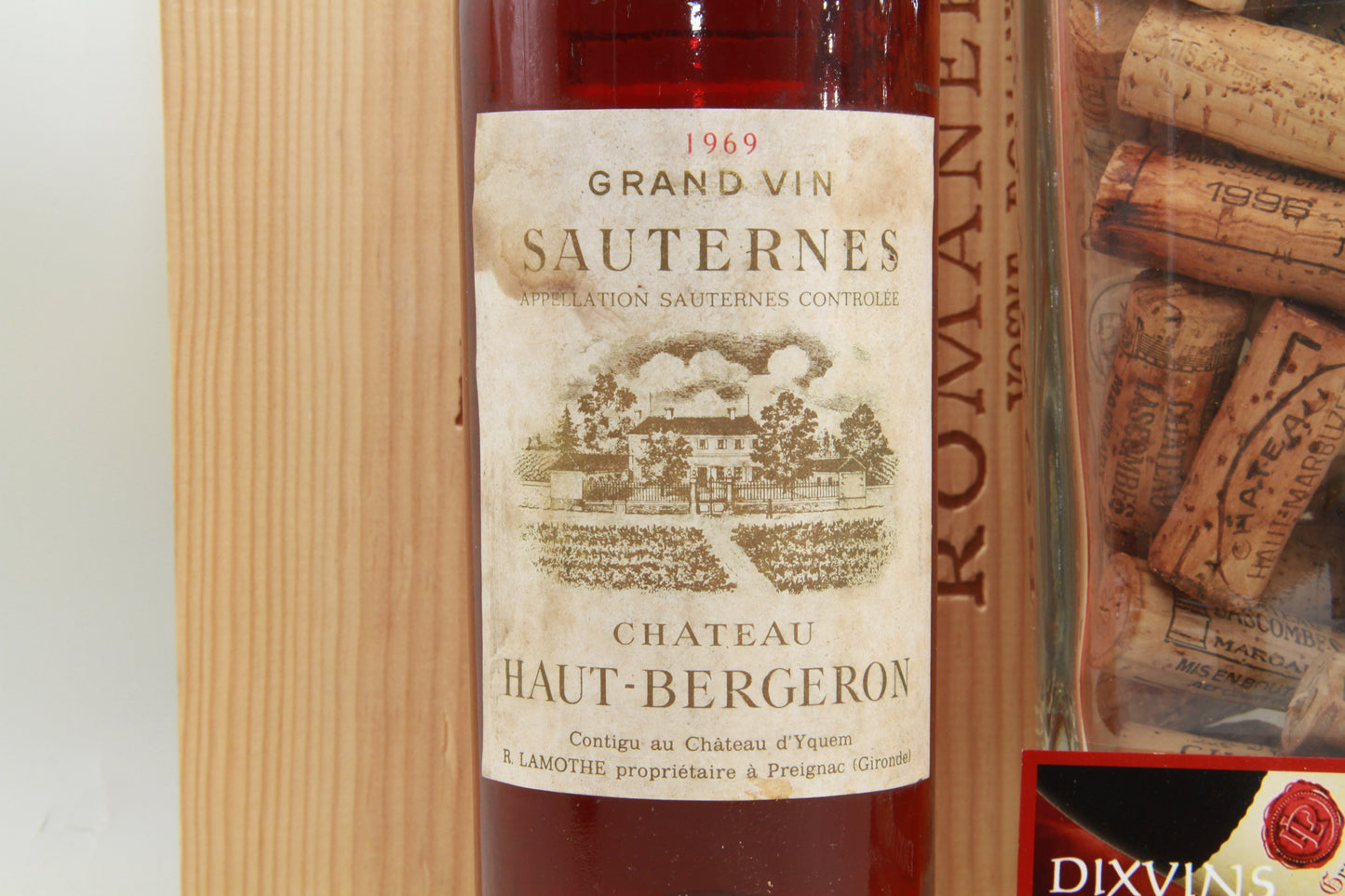 Chateau Haut Bergeron    ** 1969 ** Sauternes
