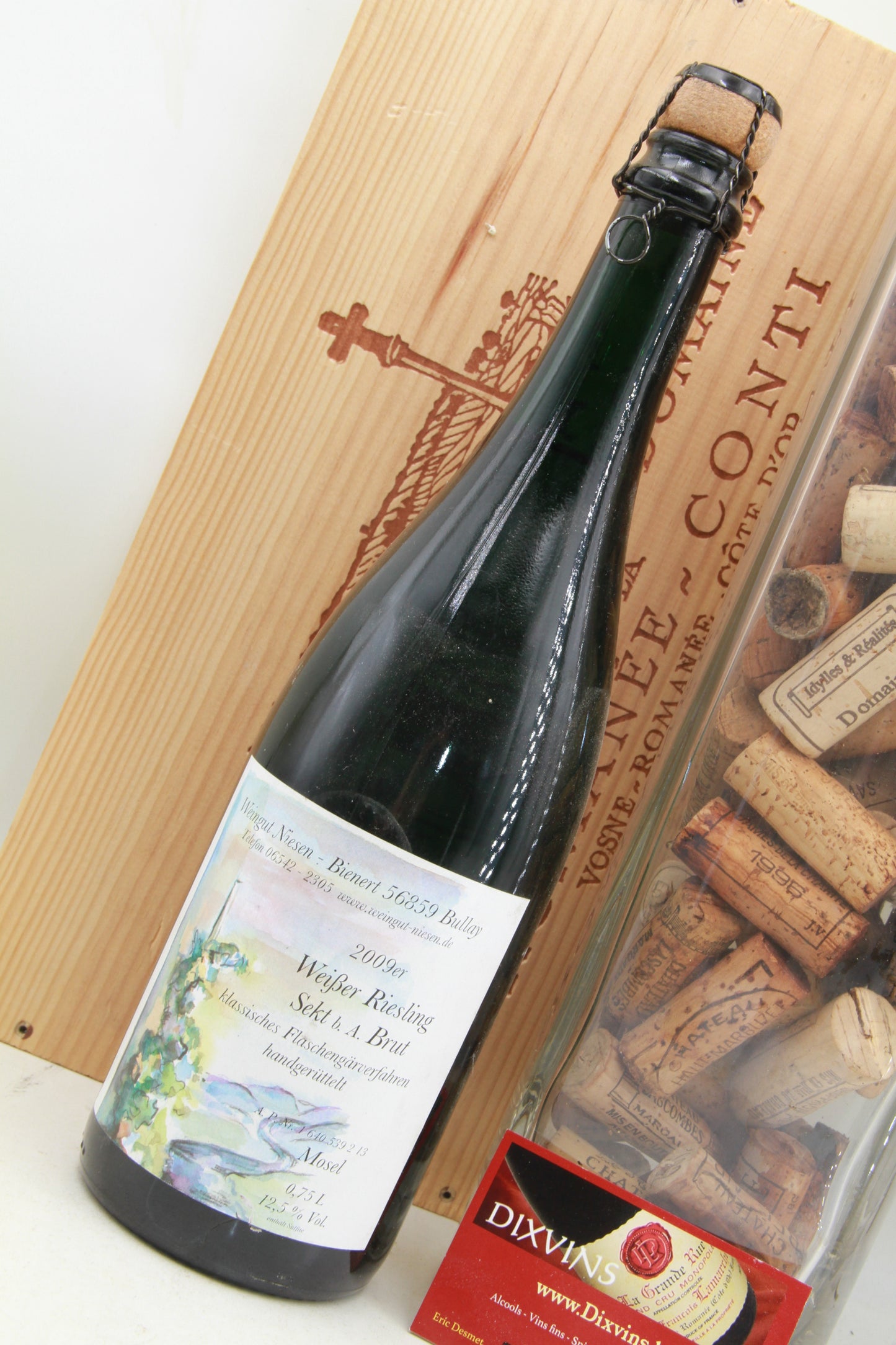 Weißer Riesling Sekt b. A. Brut.  2009