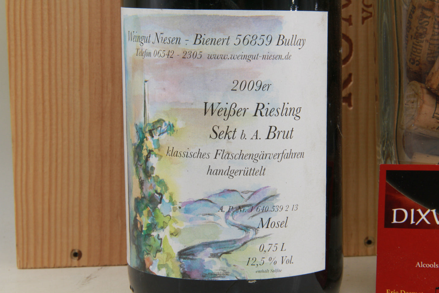Weißer Riesling Sekt b. A. Brut.  2009