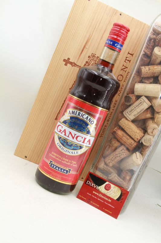 Americano Gancia  ancienne bouteille des années 2000