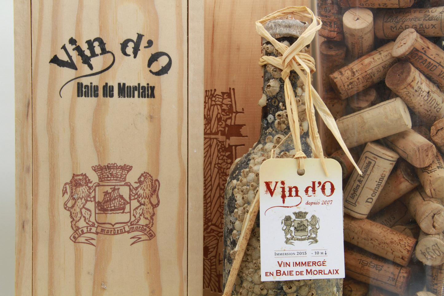 Tour Haut Caussan   Vin d’O,   Médoc   Vin Immergé en Baie de Morlaix