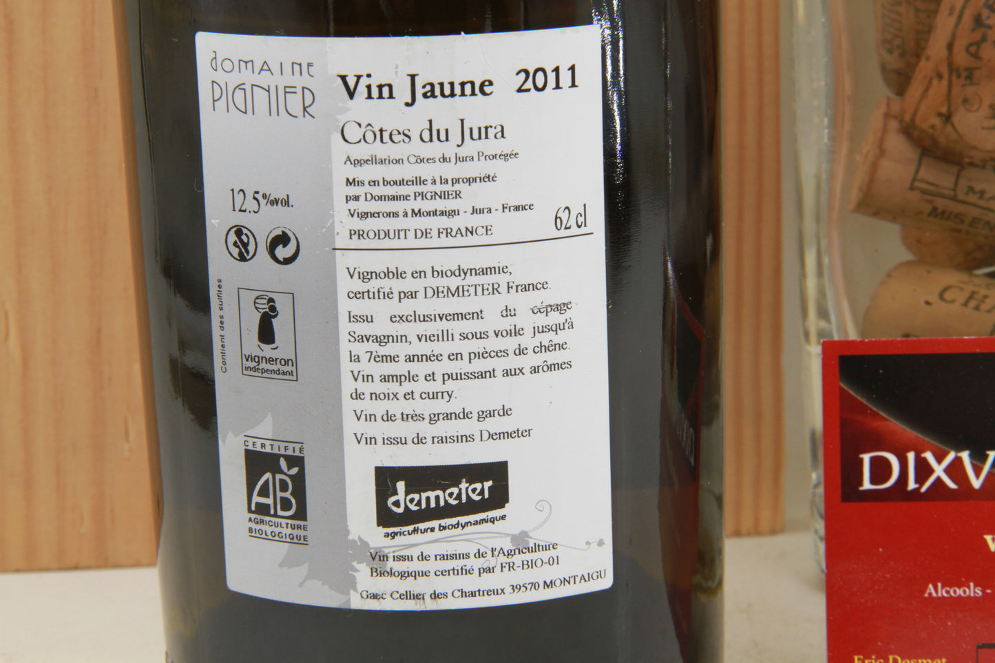 Vin Jaune   Domaine Pignier  2011