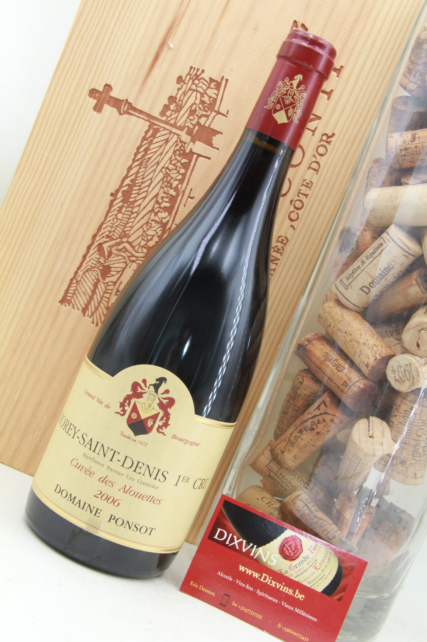 Moret Saint Denis 1er Cru Cuvée des Alouettes Domaine Ponsot 2006