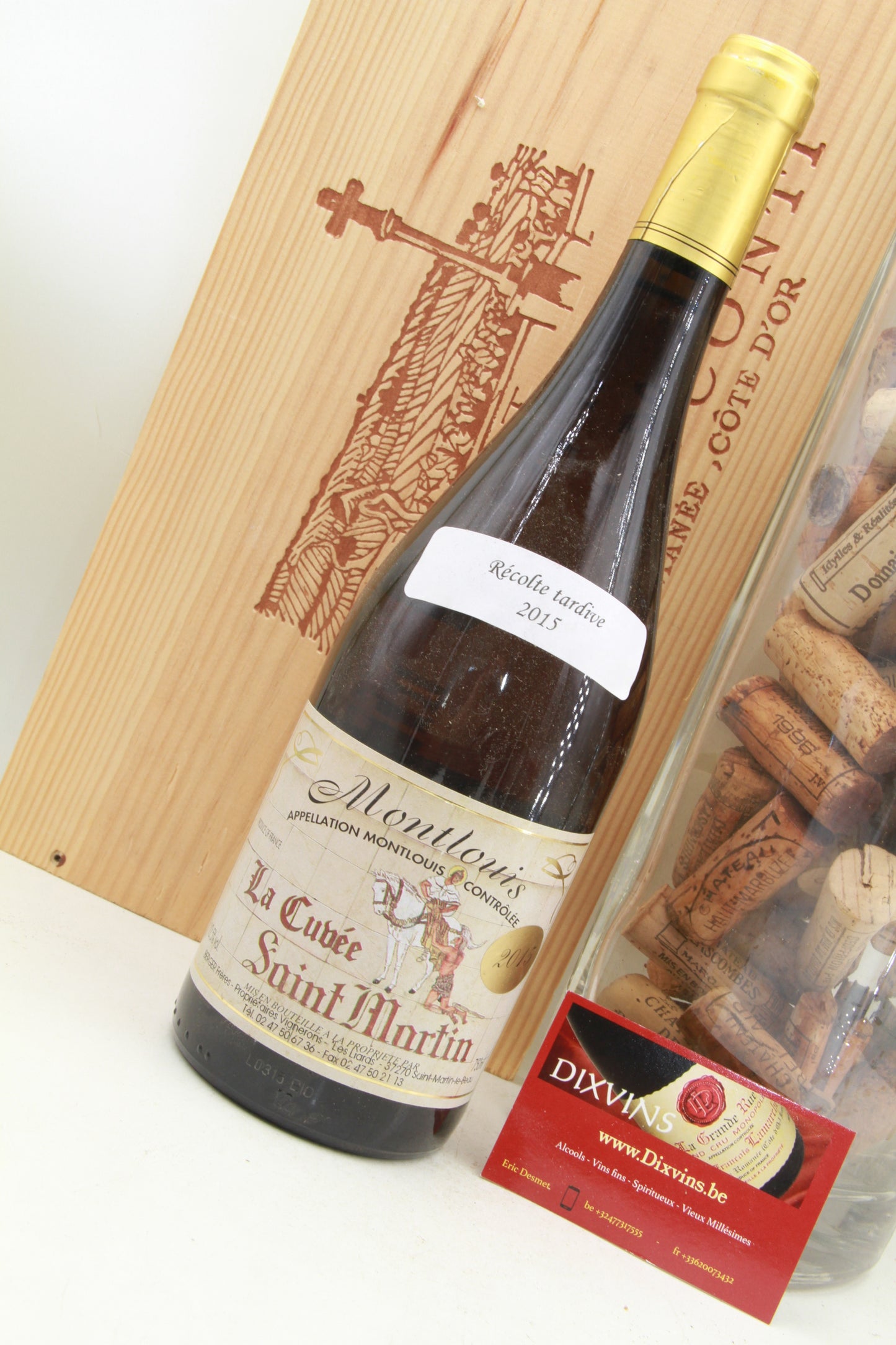 Montlouis La Cuvée Saint Martin.  Récolte Tardive  Berger Freres    2015