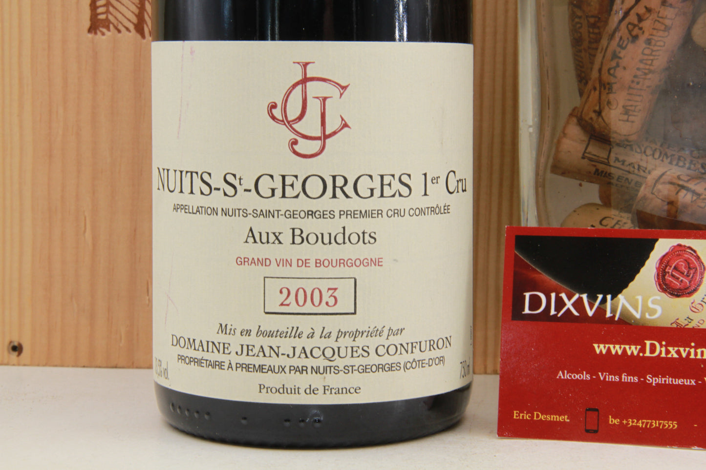 Nuits-st-Goerges  1er Cru Aux Boudots  Domaine Confuron Jean Jacques    2003