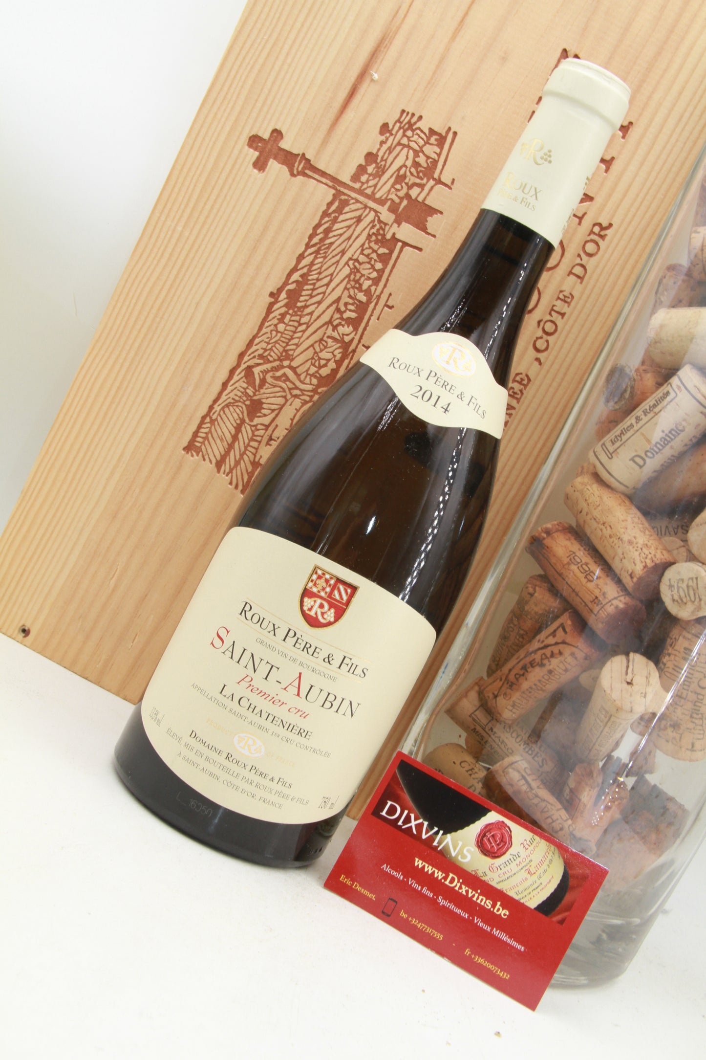 Saint-Aubin 1er Cru  La Chatenière.  Roux Père & Fils.    2014