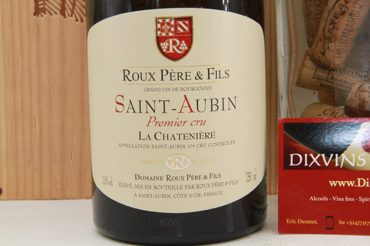 Saint-Aubin 1er Cru  La Chatenière.  Roux Père & Fils.    2014