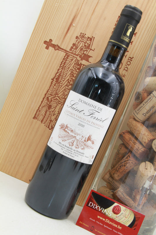 Provence rouge   Domaine Saint Ferréol.  2010