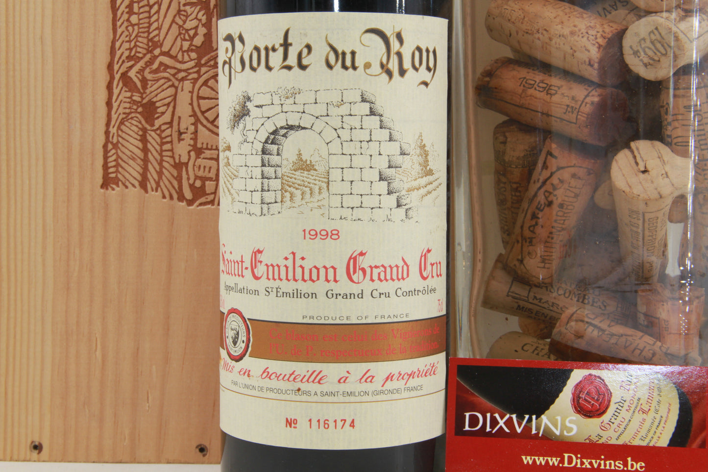 Porte du Roy   Saint Émilion Grand Cru   1998