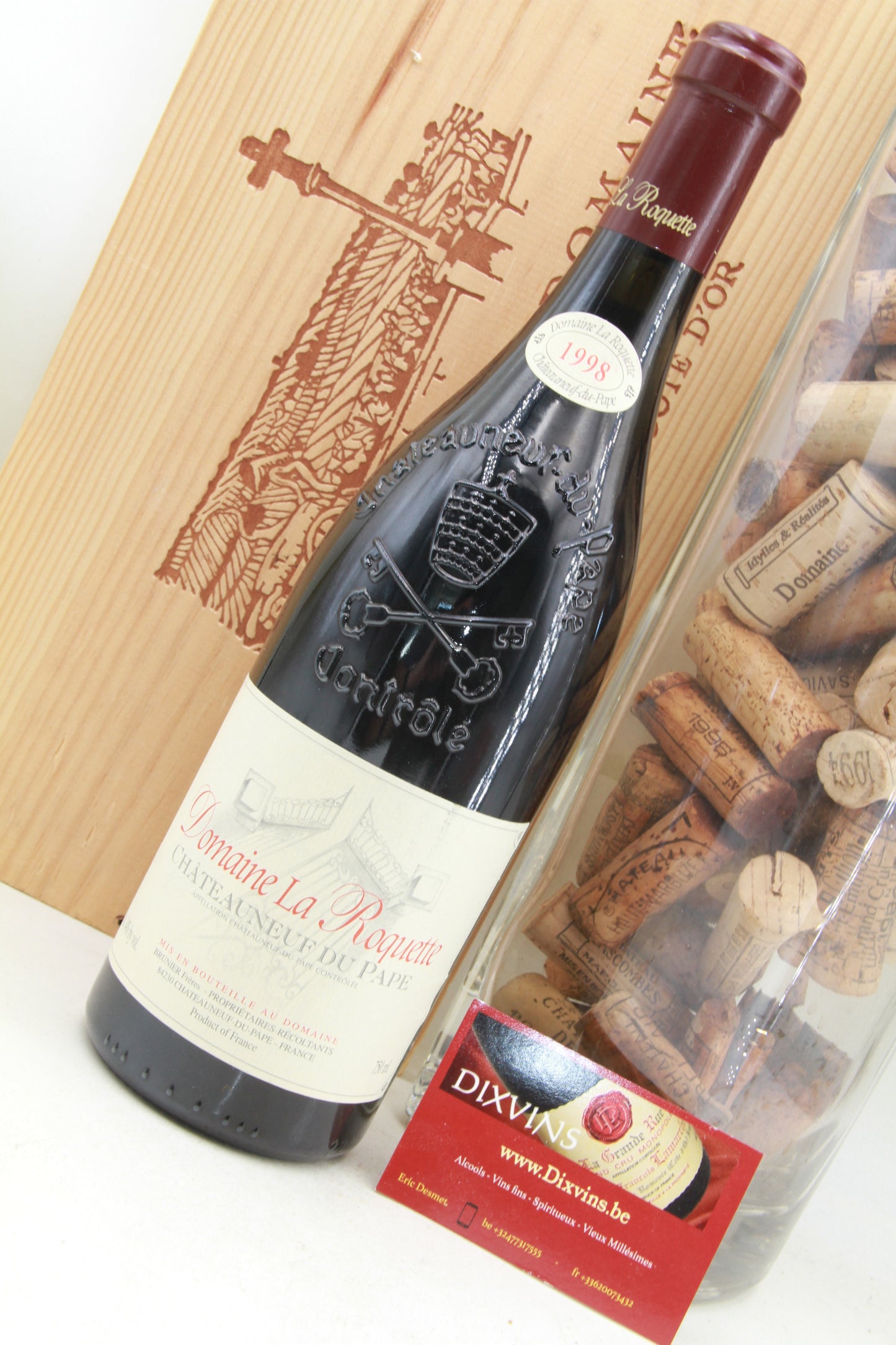 Chateauneuf Du Pape.   Domaine de la Roquette    Brunier Frères    1998