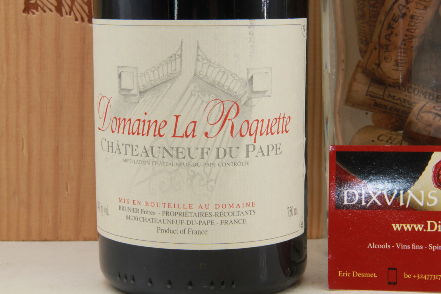 Chateauneuf Du Pape.   Domaine de la Roquette    Brunier Frères    1998