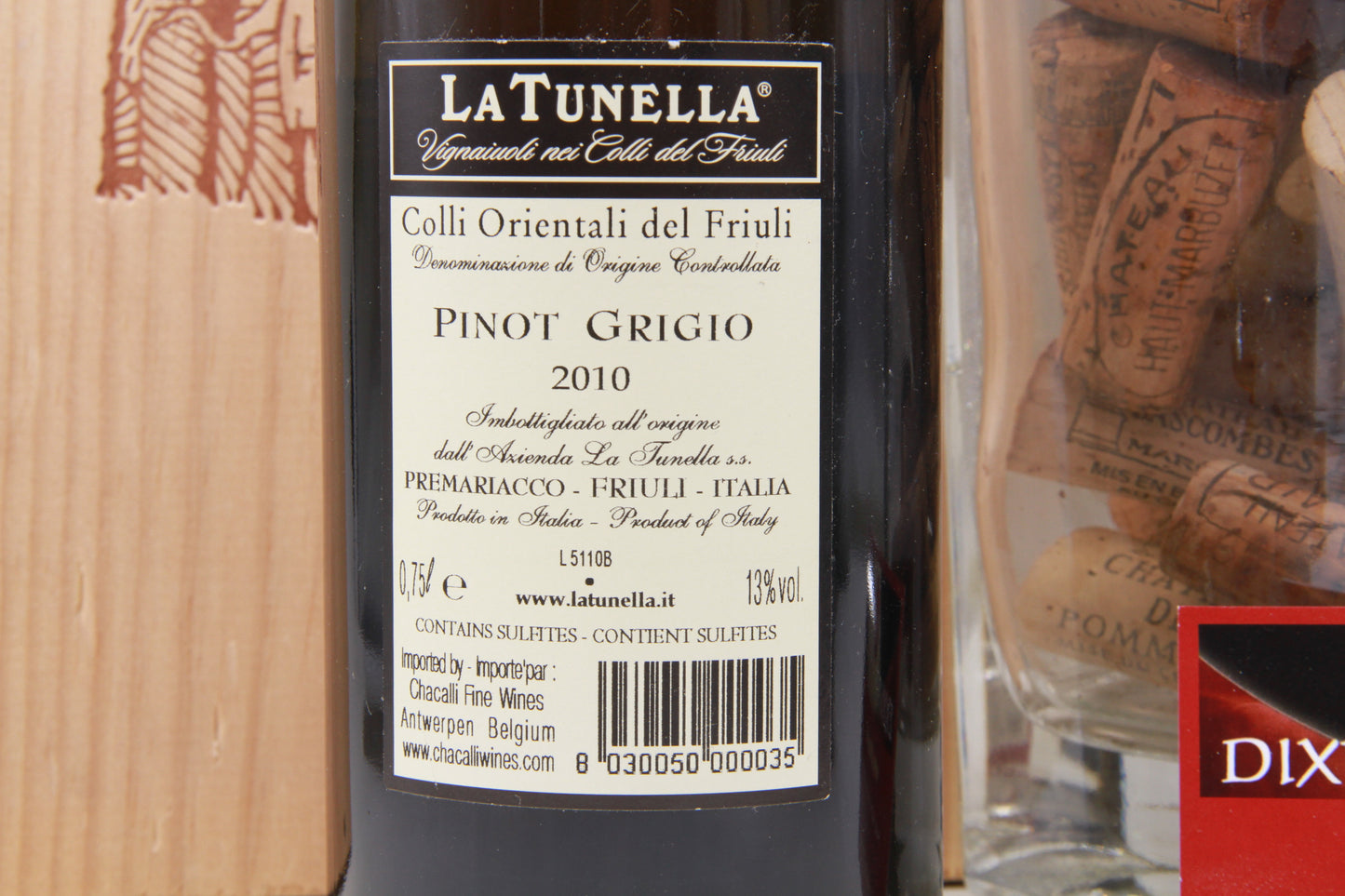 Pinot Grigio  la Tunella.  2010.    Italie