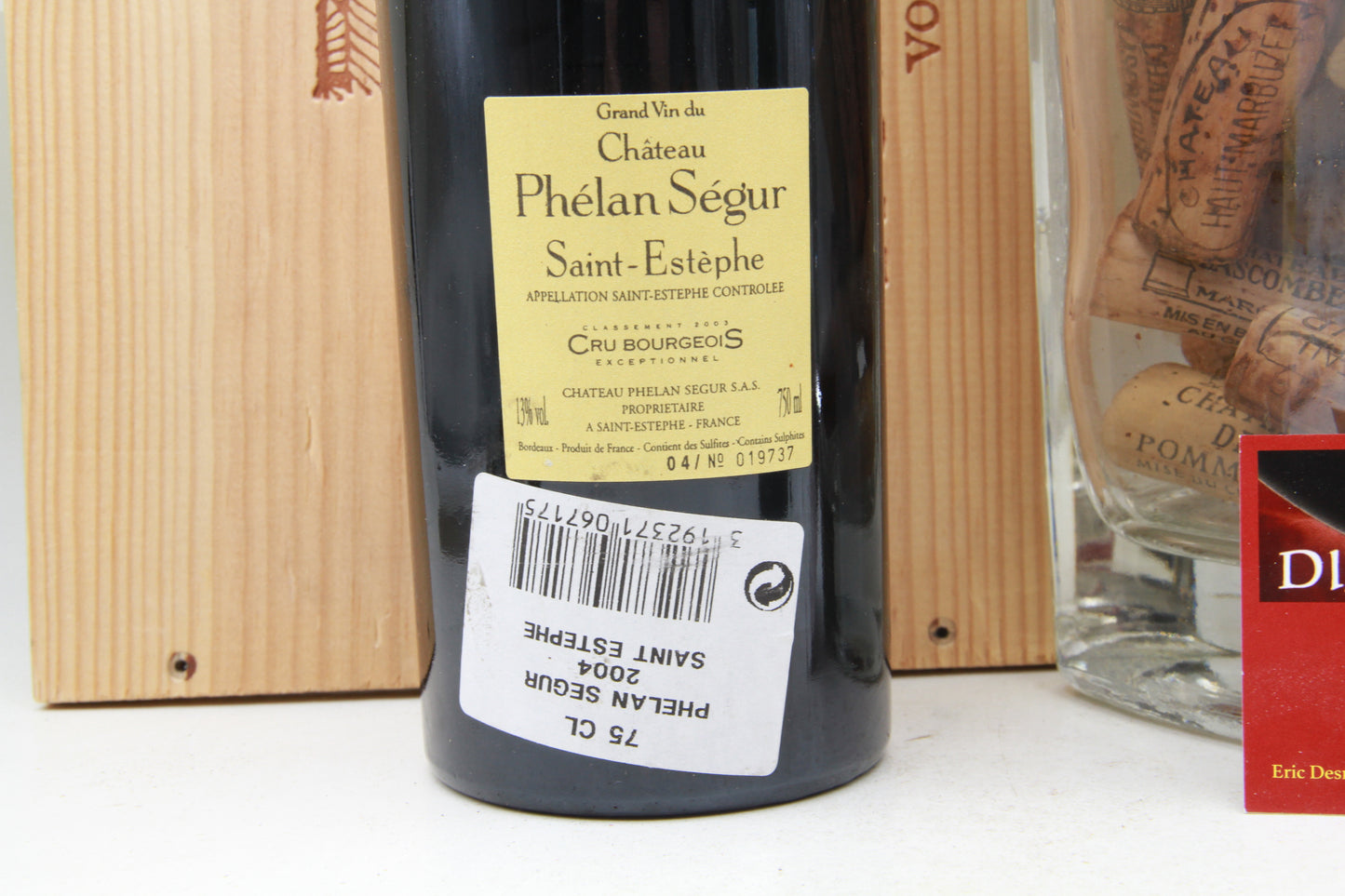 Chateau  Phélan Ségur   Saint Éstephe.   2004