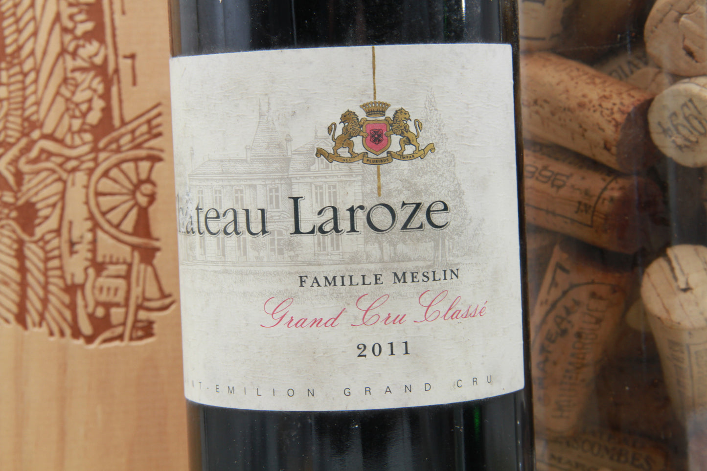 Château Laroze Grand Cru Classé  Saint Émilion.    2011