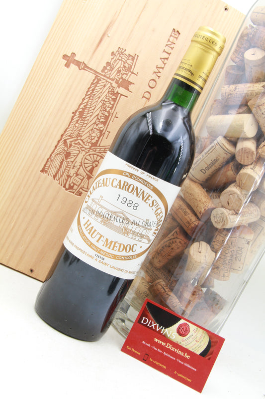 Château  Carbonne Ste Gemme. Haut Médoc  Cru Bourgeois   1988