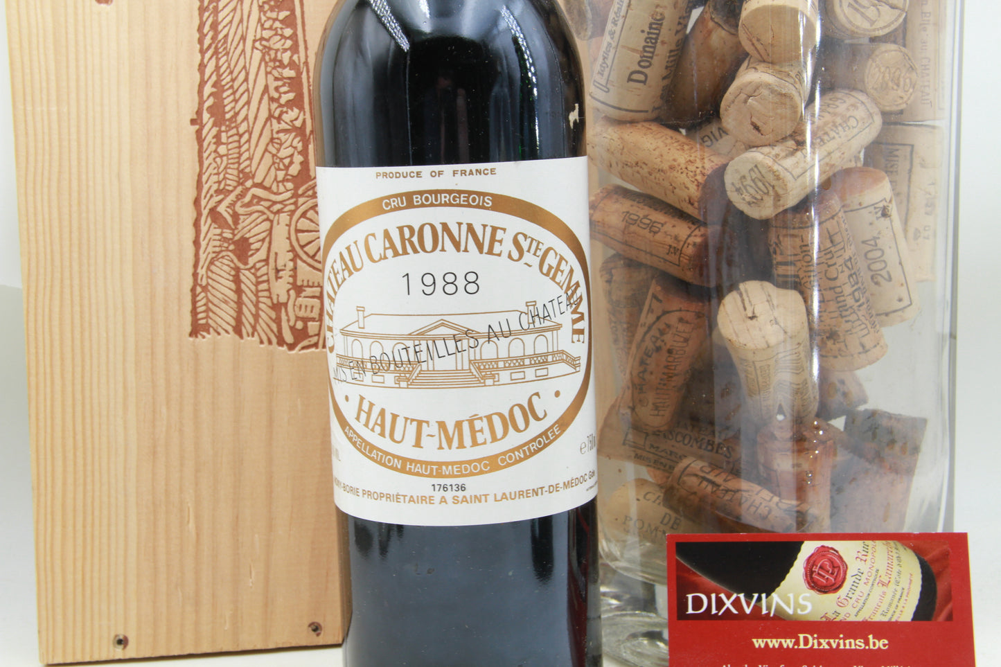 Château  Carbonne Ste Gemme. Haut Médoc  Cru Bourgeois   1988