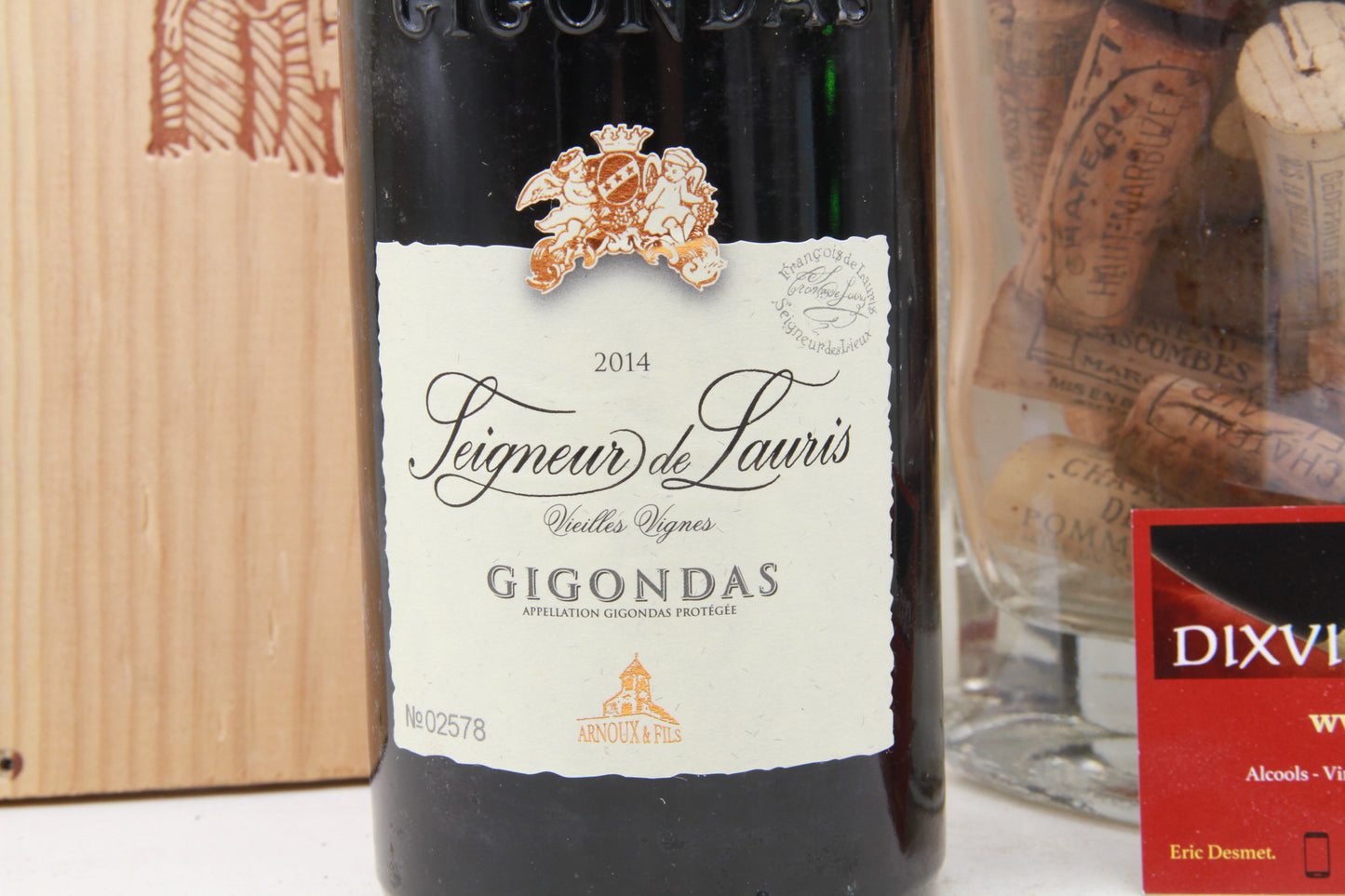 Gigondas  Seigneur de Lauris    Arnoux & Fils.       2014