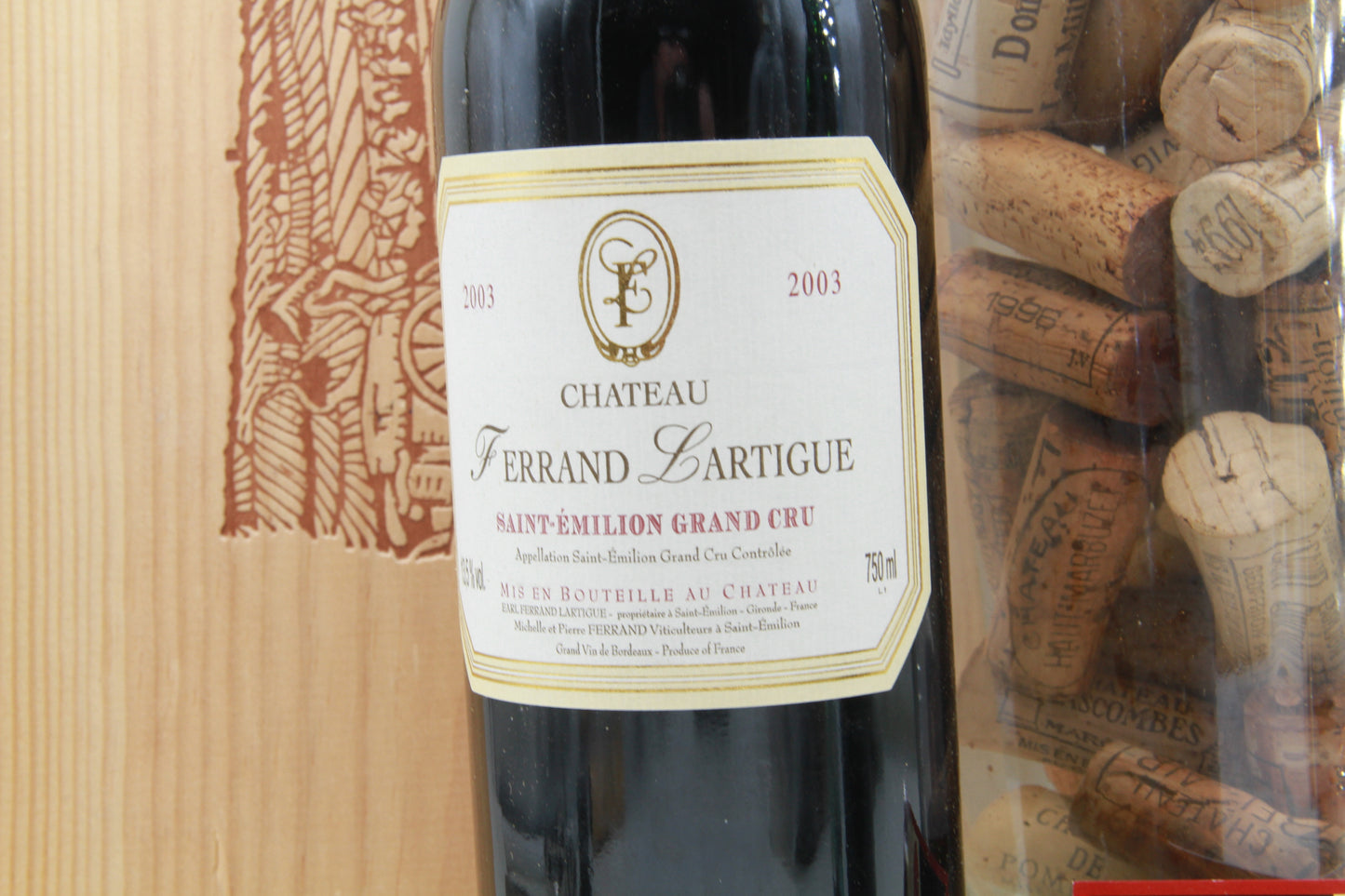 Chateau Ferrand lartigue    Saint Émilion Grand Cru    2003