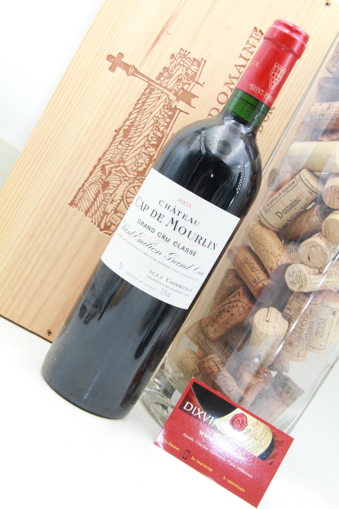 Chateau Cap Du Mourlin** 2003**  Grand Cru Cru classé   Saint Emilion